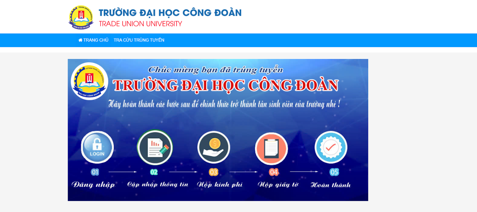Hướng dẫn thí sinh tra cứu thông tin trúng tuyển đại học hệ chính quy, đợt 1 năm 2025